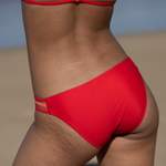 Bikini von INASKA, in der Farbe Rot, aus Elasthan, andere Perspektive, Vorschaubild