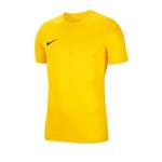 Fußballtrikot von Nike, in der Farbe Gelb, aus Polyester, andere Perspektive, Vorschaubild