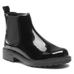 Chelsea-Boot von Clarks, in der Farbe Schwarz, aus Textil, andere Perspektive, Vorschaubild