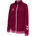 Trainingsjacke von Hummel, in der Farbe Rot, aus Polyester, andere Perspektive, Vorschaubild