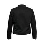 Jeansjacke von ONLY Carmakoma, in der Farbe Schwarz, aus Polyester, andere Perspektive, Vorschaubild