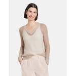 Sonstige Pullover von Gerry Weber, in der Farbe Beige, aus Jeans, andere Perspektive, Vorschaubild