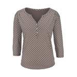 Shirt von Lascana, in der Farbe Beige, aus Polyester, andere Perspektive, Vorschaubild