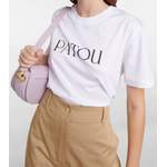 T-Shirt von Patou, in der Farbe Weiss, andere Perspektive, Vorschaubild