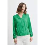 Klassische Bluse von fransa, in der Farbe Grün, aus Viskose, andere Perspektive, Vorschaubild