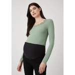 Langarmshirt von Vero Moda Maternity, in der Farbe Grün, andere Perspektive, Vorschaubild