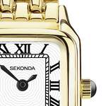 Damen-Armbanduhr von Sekonda, in der Farbe Gold, andere Perspektive, Vorschaubild