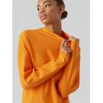 Sonstige Pullover von Vero Moda, in der Farbe Orange, aus Polyester, andere Perspektive, Vorschaubild