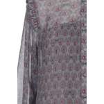 Klassische Bluse von Lola Paltinger, in der Farbe Grau, andere Perspektive, Vorschaubild