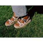 Sandale von Tommy Hilfiger, in der Farbe Beige, aus Baumwolle, andere Perspektive, Vorschaubild