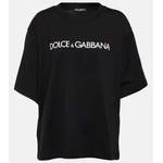 T-Shirt von Dolce&Gabbana, in der Farbe Schwarz, aus Baumwolle, Vorschaubild