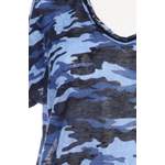 T-Shirt von soyaconcept, in der Farbe Blau, andere Perspektive, Vorschaubild