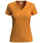 T-Shirt von Stedman, in der Farbe Orange, andere Perspektive, Vorschaubild