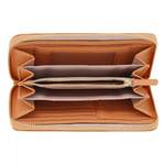 Geldbörse von Coccinelle, in der Farbe Braun, aus Leder, andere Perspektive, Vorschaubild