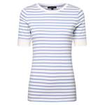 T-Shirt von Marie Lund, in der Farbe Weiss, aus Baumwolle, andere Perspektive, Vorschaubild