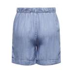 Shorts von Only, in der Farbe Blau, aus Lyocell, andere Perspektive, Vorschaubild