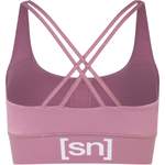 Sport-BH von Super.Natural, in der Farbe Rosa, aus Polyester, andere Perspektive, Vorschaubild