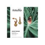 Ohrhänger von Amello, in der Farbe Rosa, aus Edelstahl, andere Perspektive, Vorschaubild