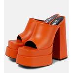 Pantolette von Versace, in der Farbe Orange, andere Perspektive, Vorschaubild