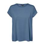 T-Shirt von Vero Moda, in der Farbe Blau, aus Lyocell, andere Perspektive, Vorschaubild