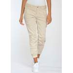 Cargohose von Gang, in der Farbe Beige, aus Webstoff, andere Perspektive, Vorschaubild