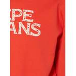 Hoodie von Pepe Jeans, in der Farbe Rot, aus Baumwolle, andere Perspektive, Vorschaubild