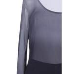 Klassische Bluse von Apart, in der Farbe Grau, andere Perspektive, Vorschaubild