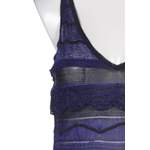 Klassische Bluse von Missoni, in der Farbe Blau, aus Baumwolle, andere Perspektive, Vorschaubild