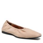 Klassische Ballerina von Vagabond Shoemakers, in der Farbe Beige, aus Leder, andere Perspektive, Vorschaubild