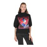 Sweatshirt von Love Moschino, in der Farbe Schwarz, aus Polyester, andere Perspektive, Vorschaubild