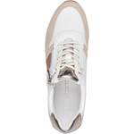 Sneaker von marco tozzi, in der Farbe Beige, aus Textil, andere Perspektive, Vorschaubild