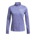 Sweatshirt von Under Armour, in der Farbe Lila, aus Polyester, andere Perspektive, Vorschaubild