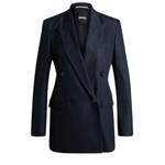 Jackenblazer von Boss, in der Farbe Blau, aus Polyester, andere Perspektive, Vorschaubild