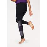 Leggings von Kangaroos, in der Farbe Schwarz, aus Elasthan, andere Perspektive, Vorschaubild