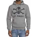 Hoodie, von fc st. pauli, in der Farbe Grau, aus Baumwolle, andere Perspektive, Vorschaubild