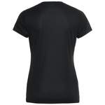 T-Shirt von Odlo, in der Farbe Schwarz, aus Polyester, andere Perspektive, Vorschaubild