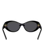 Sonstige Sonnenbrille von Versace, in der Farbe Schwarz, aus Polycarbonat, andere Perspektive, Vorschaubild