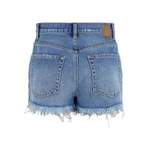 High Waist Jeans von Pieces, aus Baumwolle, andere Perspektive, Vorschaubild