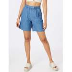 Shorts von Pieces, in der Farbe Blau, aus Baumwolle, andere Perspektive, Vorschaubild