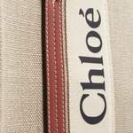 Henkeltasche von Chloé, in der Farbe Beige, aus Textil, andere Perspektive, Vorschaubild
