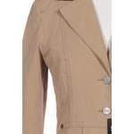 Blazer von closed, in der Farbe Beige, aus Baumwolle, andere Perspektive, Vorschaubild