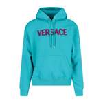 Versace, Baumwoll-Logo-Sweatshirt der Marke Versace