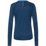 Laufshirt von Vaude, in der Farbe Blau, aus Naturfaser, andere Perspektive, Vorschaubild