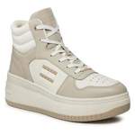 Sneaker von Tommy Jeans, in der Farbe Beige, aus Kunststoff, andere Perspektive, Vorschaubild