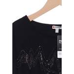 T-Shirt von Street One, in der Farbe Schwarz, aus Elasthan, andere Perspektive, Vorschaubild