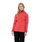 Fleecejacke von Jack Wolfskin, in der Farbe Rot, aus Fleece, andere Perspektive, Vorschaubild