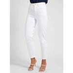 High Waist Jeans von Guess, in der Farbe Weiss, aus Polyester, andere Perspektive, Vorschaubild