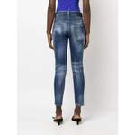 Jeans von Dsquared2, in der Farbe Blau, aus Stoff, andere Perspektive, Vorschaubild