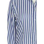 Klassische Bluse von OTTO KERN, in der Farbe Blau, aus Baumwolle, andere Perspektive, Vorschaubild