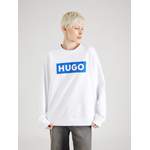 Sweatshirt von HUGO, in der Farbe Weiss, andere Perspektive, Vorschaubild